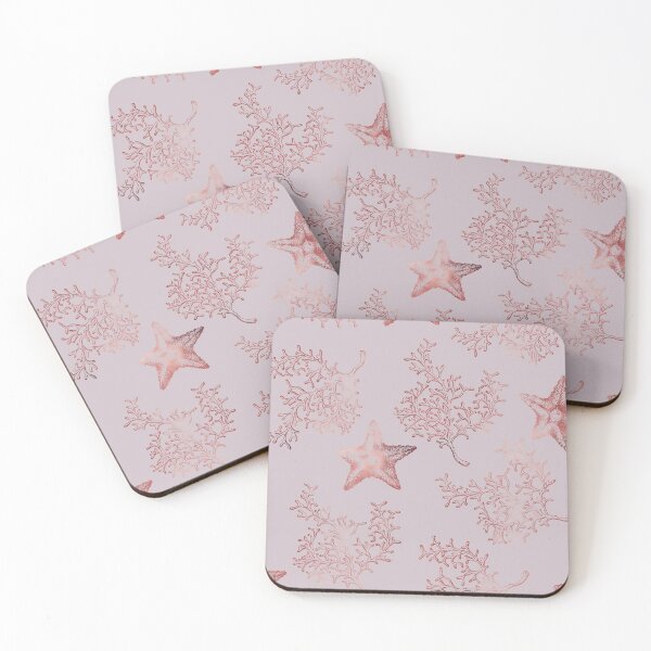 Item preview, Mauve rose ocean treasures designed and sold by peggieprints.