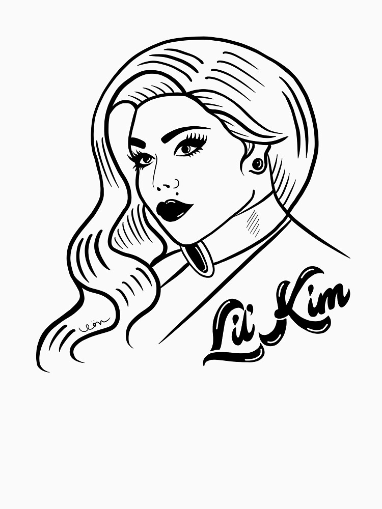 lil kim hardcore t shirt