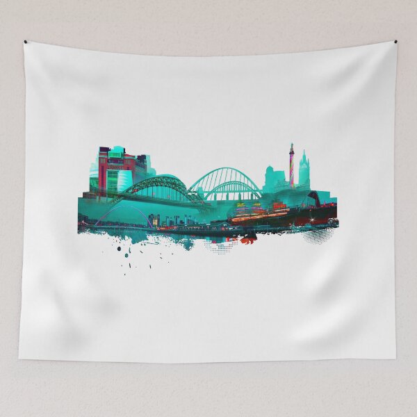 Item preview, Newcastle Cityscape Art designed and sold by Pegic.