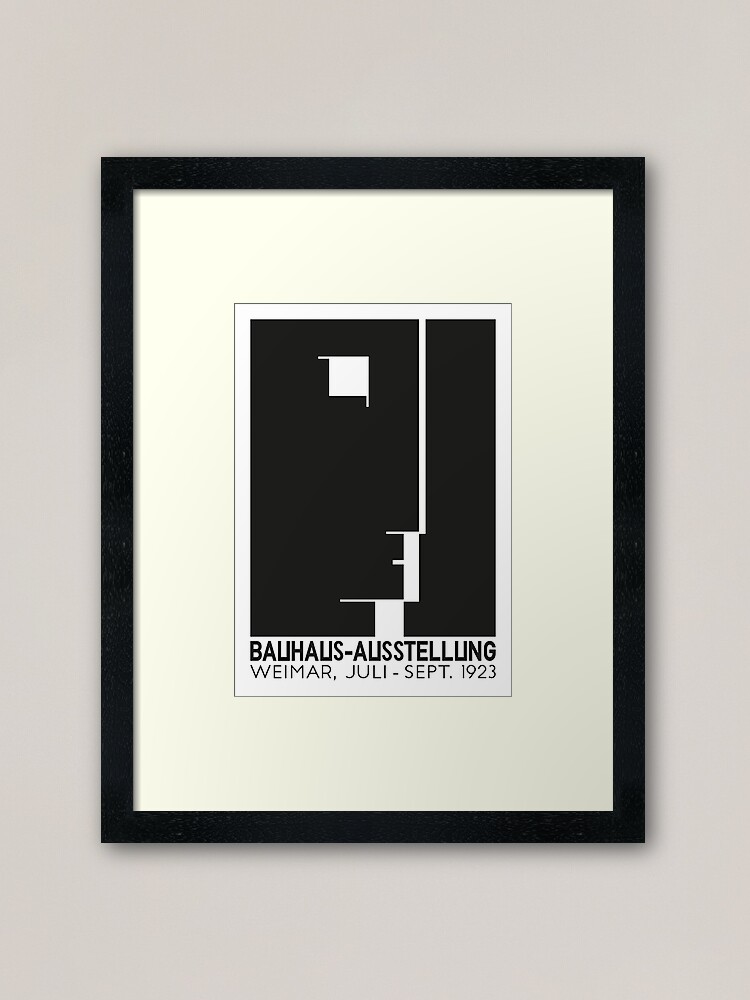 Alternate view of Bauhaus#9 Framed Art Print