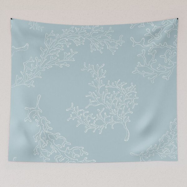 Item preview, Duck egg blue ocean design designed and sold by peggieprints.