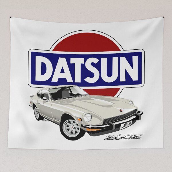 Item preview, Datsun 260Z white designed and sold by car2oonz.