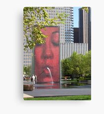 The Crown Fountain Canvas Print