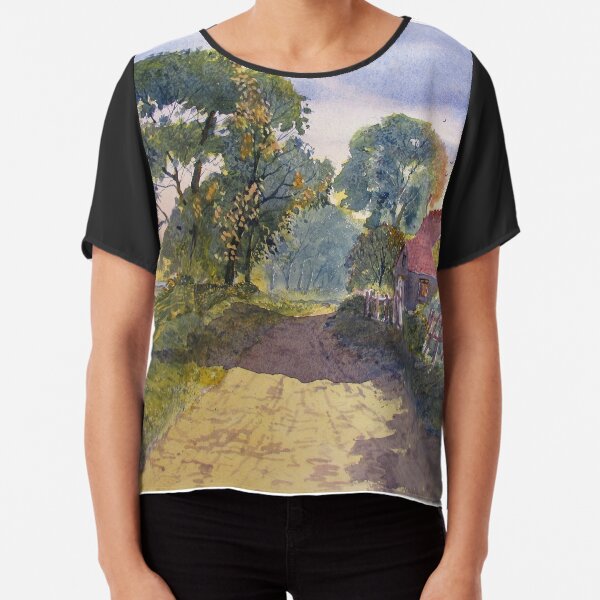 Standing in the Shadows Chiffon Top