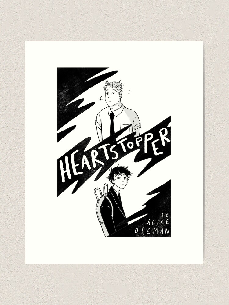 Alternate view of Heartstopper Art Print