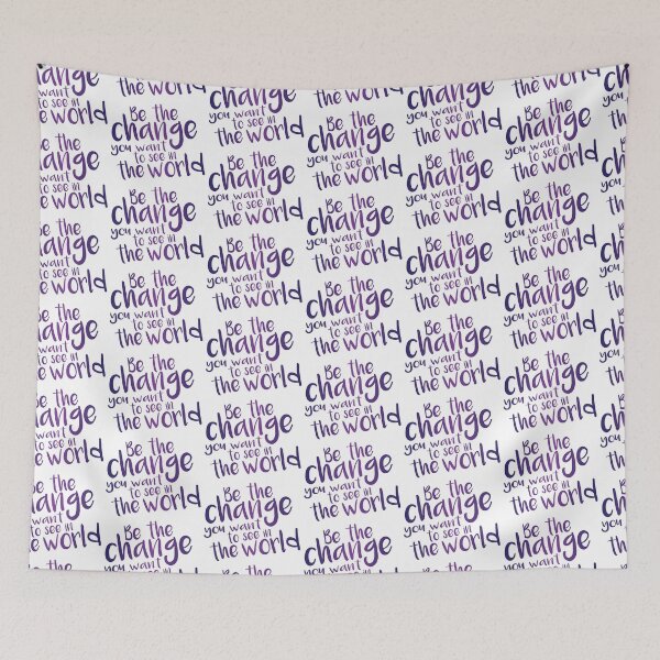 Item preview, Be the Change - Purple designed and sold by inphocus.