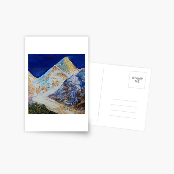 Mt. Everest from Kala Patar Postcard