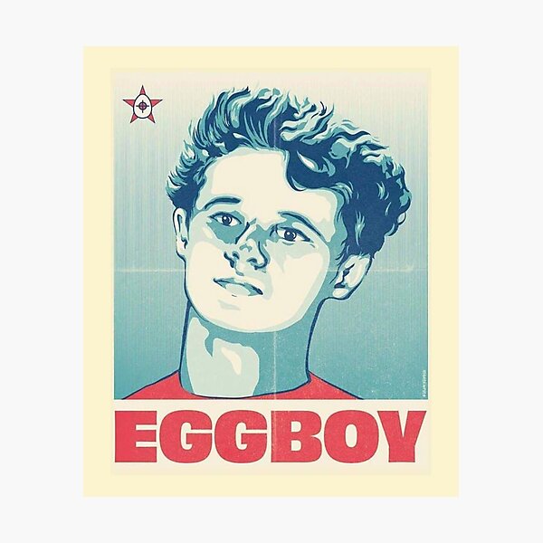 Egg Boy Aussie Hero Hope Poster Photographic Print
