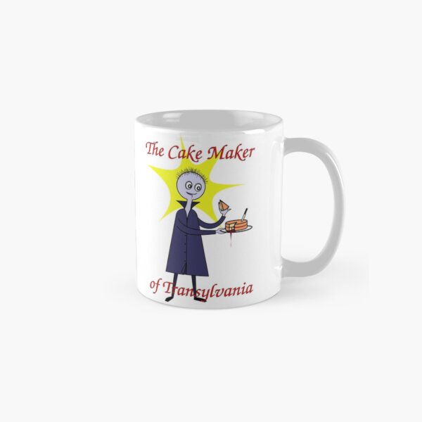 "The Cake Maker of Transylvania" mugs Classic Mug