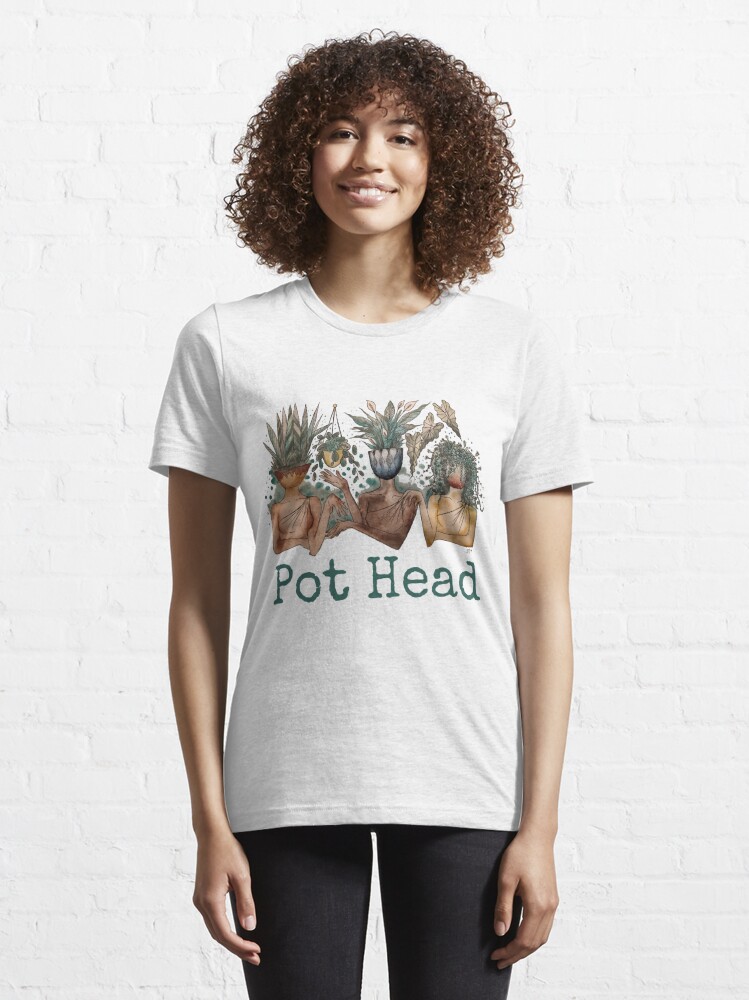 "Pot Head ladies" T-shirt for Sale by bluejayknits | Redbubble | crazy