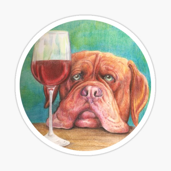 Dogue de Bordeaux Sticker