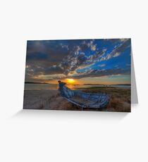 Old Wharf Greeting Card