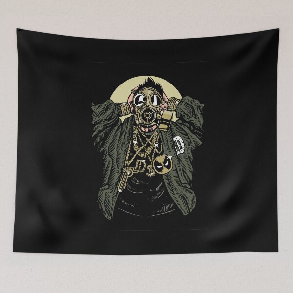 Item preview, Gasmask Gangsta designed and sold by ArtemNovus.