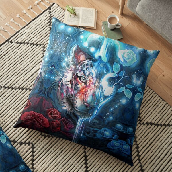 The pain and beauty of missing Floor Pillow