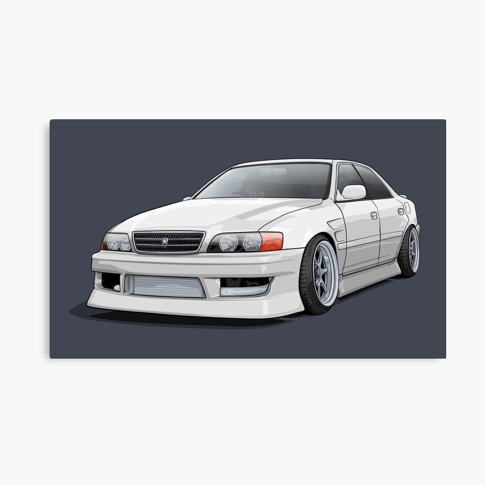 Chaser Jzx100 Photographic Print By Artymotive Redbubble