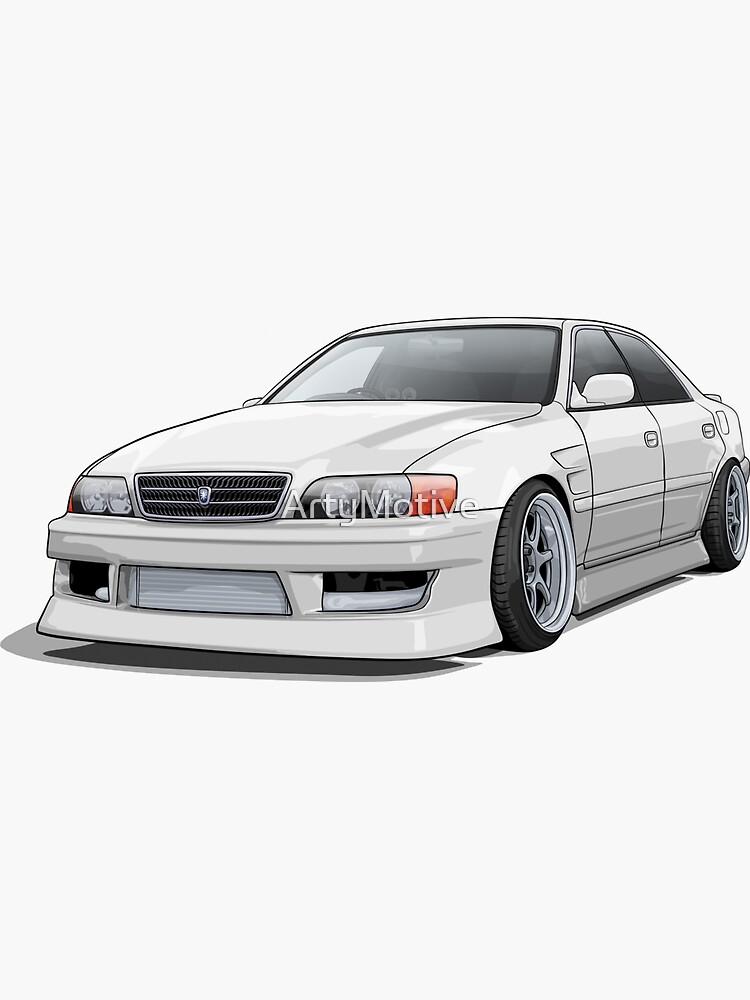 Toyota Chaser jzx100 рисунок