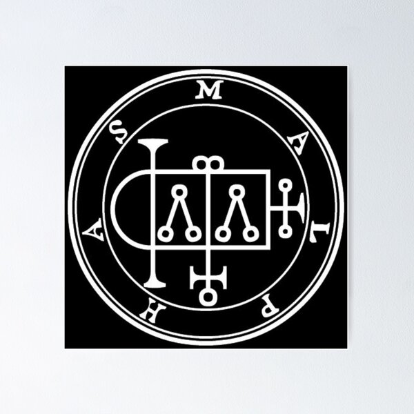 Item preview, Demon Malphas Seal designed and sold by Talismania.
