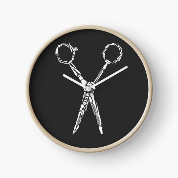Barbers Toolkit Clock