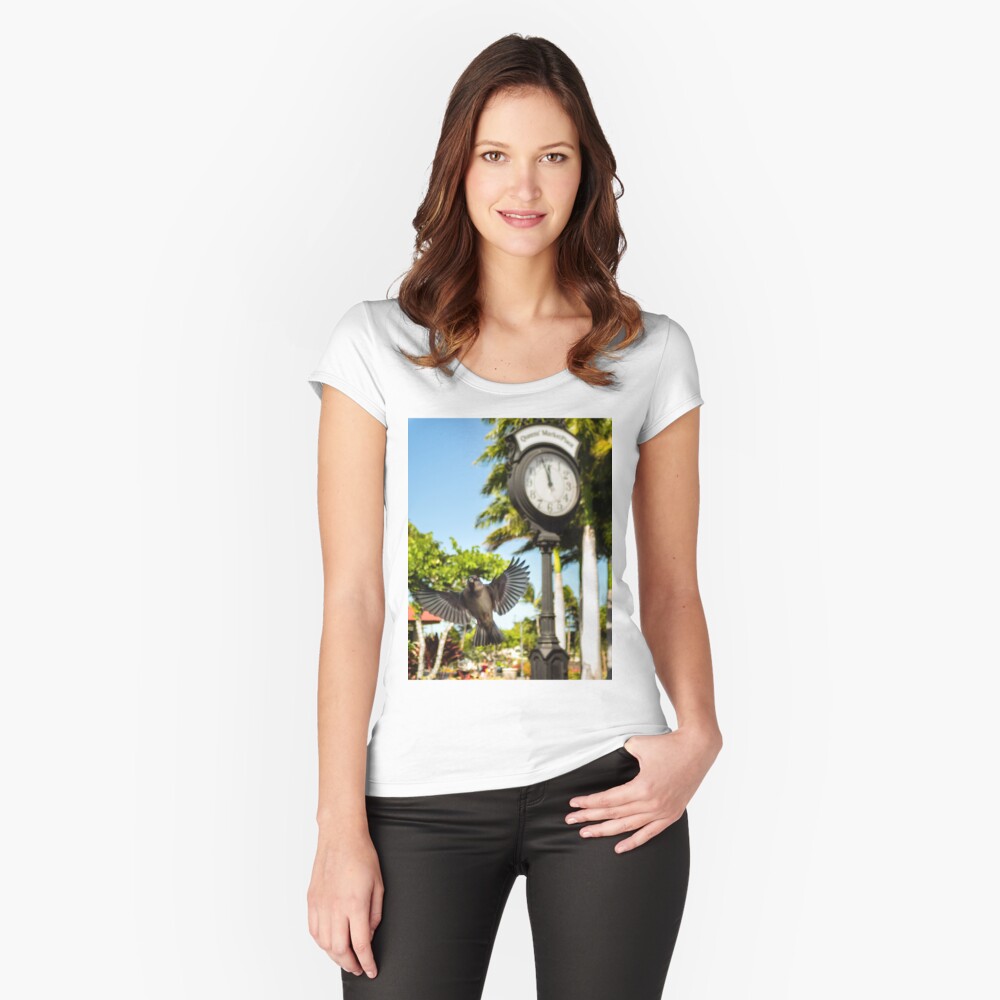 Item preview, Fitted Scoop T-Shirt designed and sold by darren-j-mcleod.