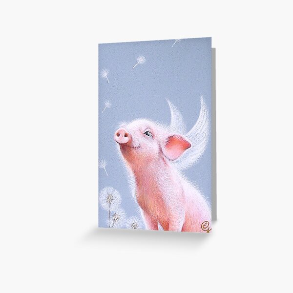"Dandelions" Greeting Card