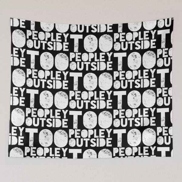 Item preview, Too Peopley Outside Introvert designed and sold by d247.