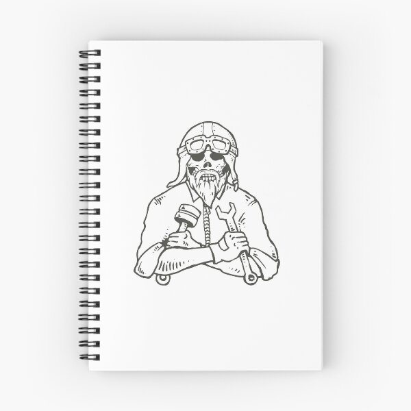 Item preview, Skull Beard Mechanic Tuner Industry Tshirt designed and sold by Legendemax.