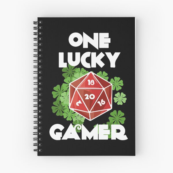 Item preview, Dungeons & Dragons - One Lucky Gamer - D20 DnD Dice Set designed and sold by MeepleDesign.