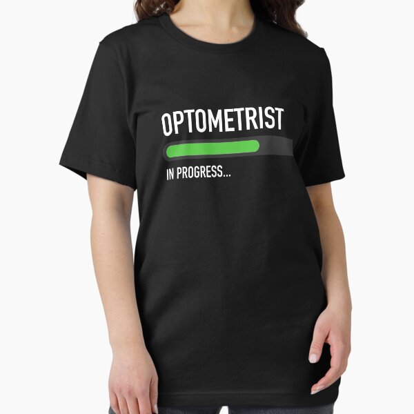 Vista previa del artículo con la obra «Optometrista en progreso», diseñado y vendido por overflowhidden.