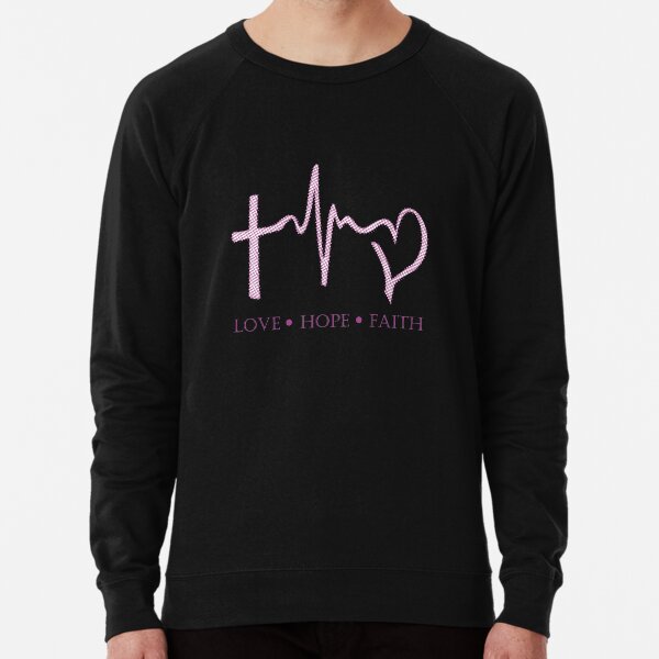 Keep The Faith Men/'s Sweatshirt Jumper