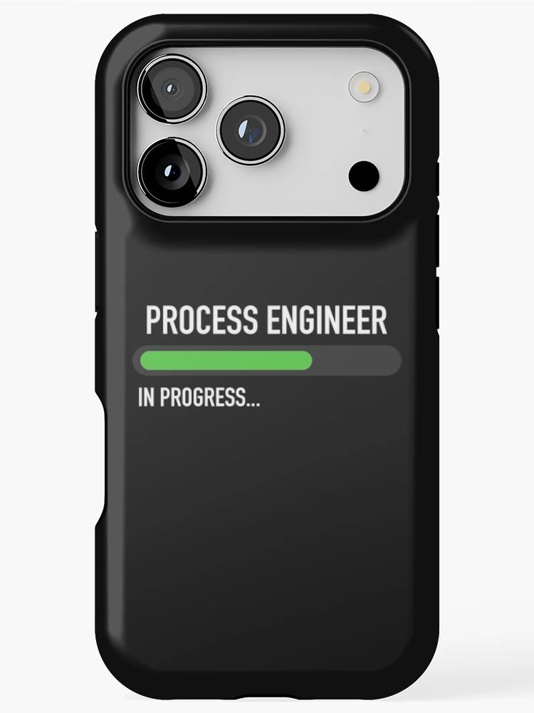 Thumbnail 1 of 4, iPhone Case, Process Engineer In Progress designed and sold by overflowhidden.