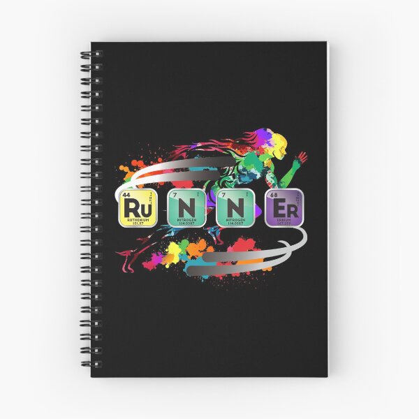 Item preview, Runner Periodic Table Chemistry Running Student Gift designed and sold by inspiredtrend.
