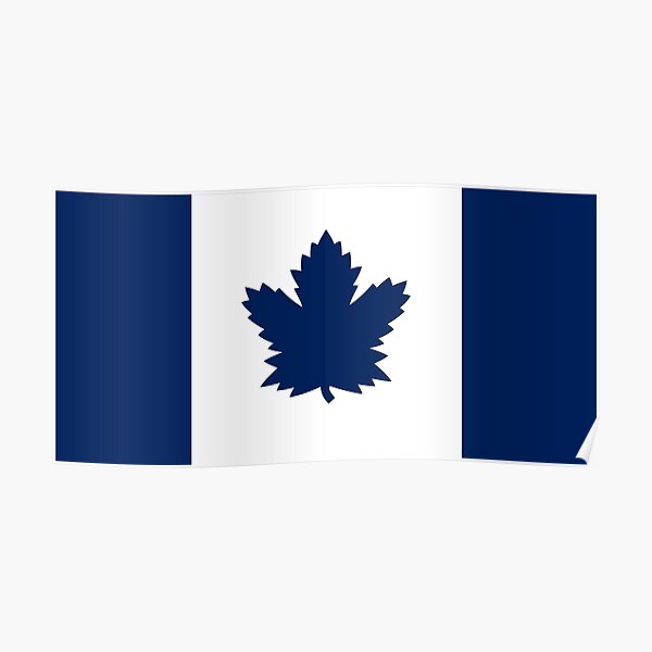 Toronto Maple Leafs / Canada Flag Poster