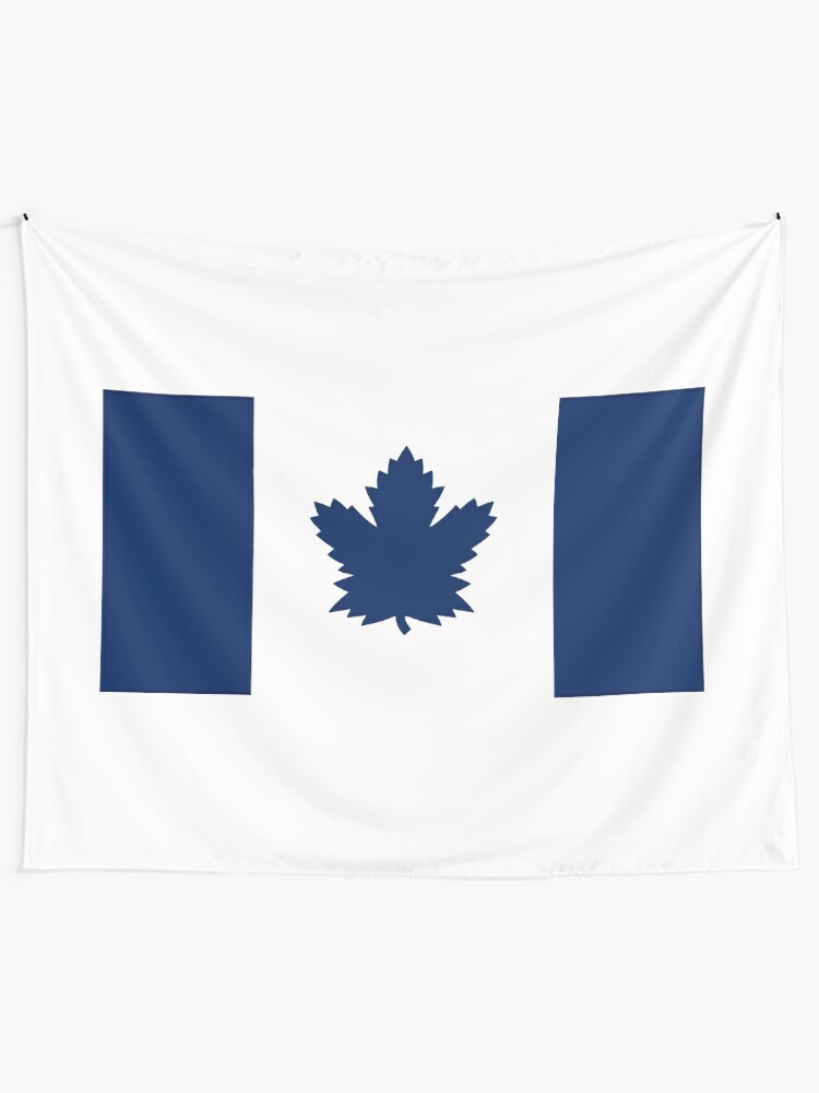 Toronto Maple Leafs Canada Flag Tapestry By Phneepers Redbubble