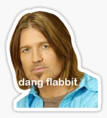 DANG FLABBIT x BILLY RAY CYRUS Sticker