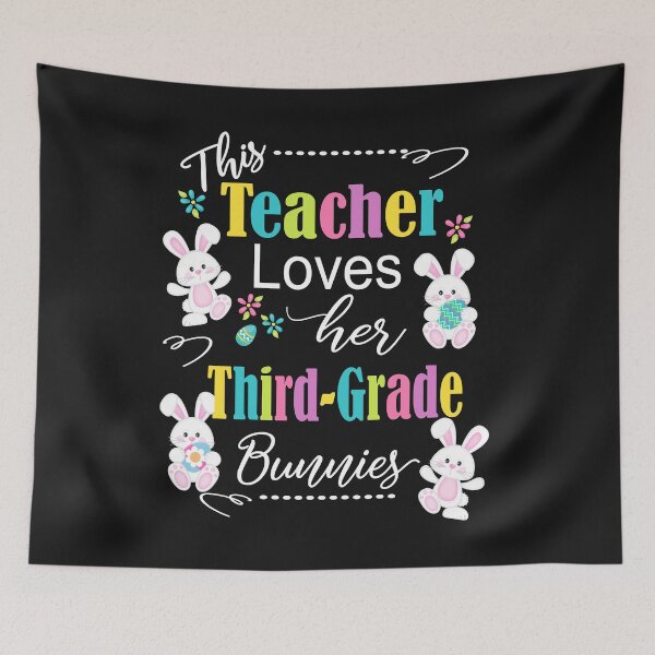 Item preview, 3rd Grade Teacher Easter School Design Cute Love My Bunnies designed and sold by Sapphire Star.