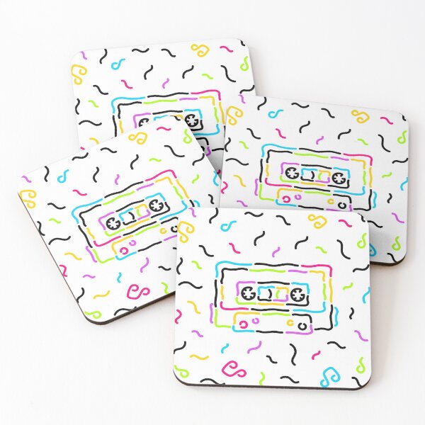 Item preview, Retro Cassette Memphis Style designed and sold by Vash Chen.