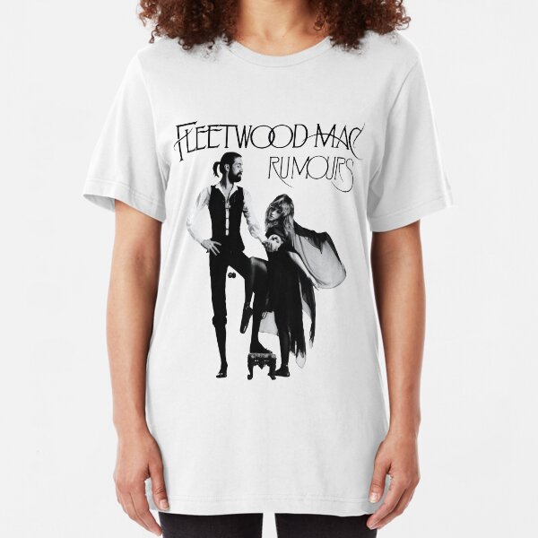 yandie rumours fleetwood tour 2019 logo Slim Fit T-Shirt