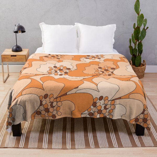 Item preview, Peach Passion Flowers designed and sold by Mia Harper Design.