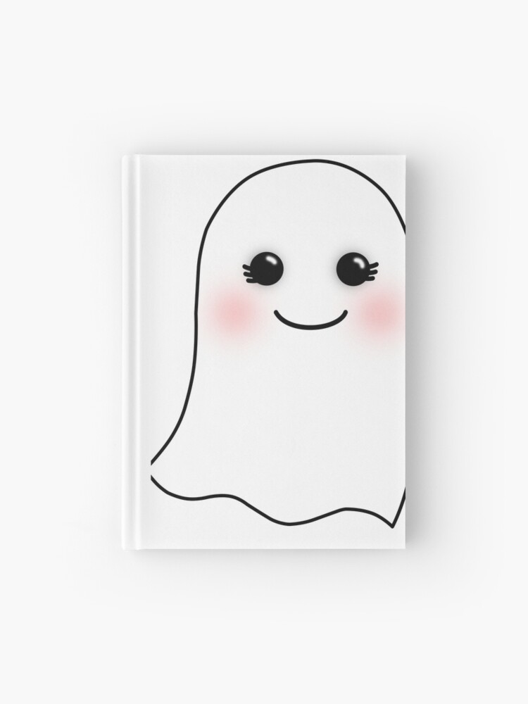 Horrifying Cute Ghost Girl Hardcover Journal By Joshernandez Redbubble