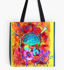 full pic of drawing-collage Tote Bag