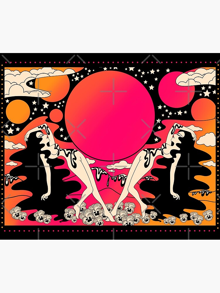 Groovy ladies at sunset by MissPennyLane