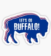 Let's Go Buffalo Bills Sticker