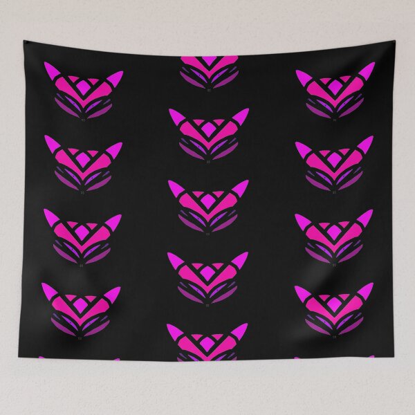 Item preview, Fox face, electro, synthetic, abstract, 80s-90s, rave designed and sold by MoMoJaJa.