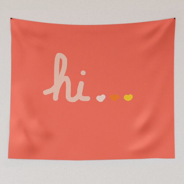 Item preview, Hi and Hearts designed and sold by bickspics.