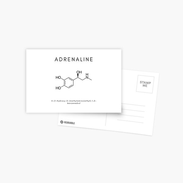 ADRENALINE Postcard