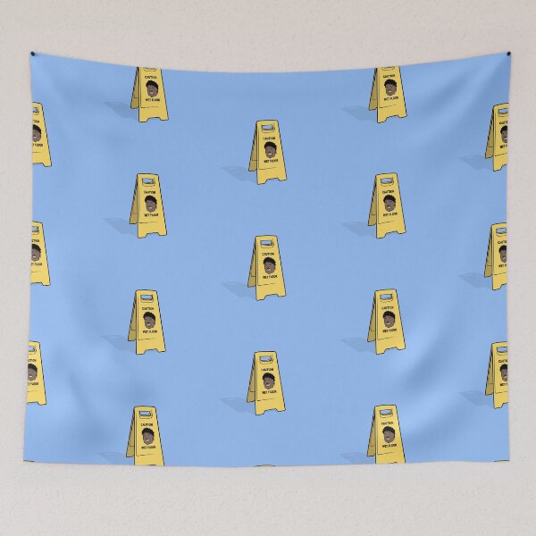 Item preview, Blueface Wet Floor designed and sold by Skelerob.