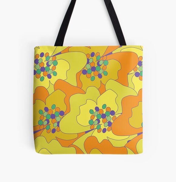 Early Spring Passion Flowers 1 All Over Print Tote Bag
