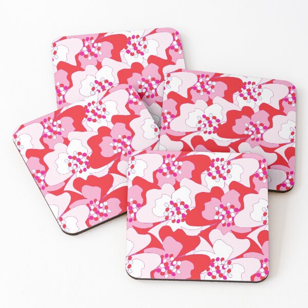 Item preview, Red Passion Flowers designed and sold by Mia Harper Design.