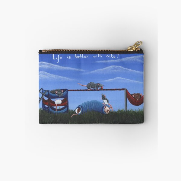 Item preview, Life is better with rats! designed and sold by WolfySilver.
