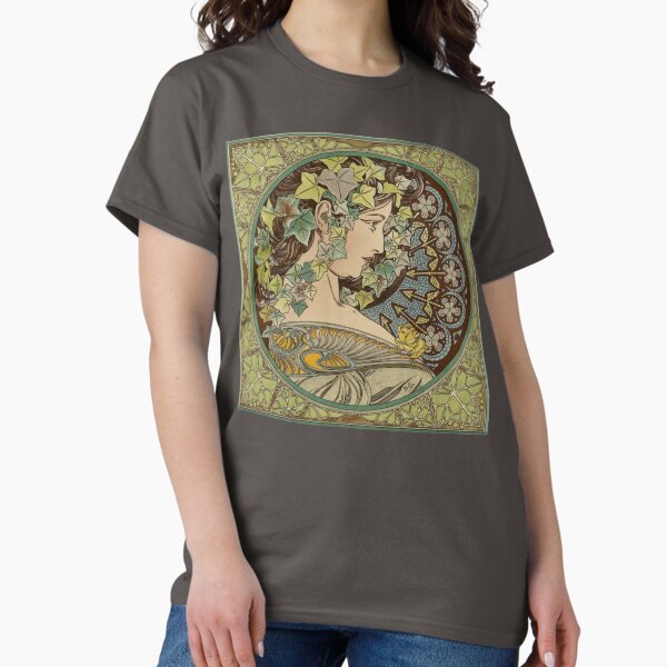 Item preview, Alphonse Mucha - Ivy designed and sold by artbymo.